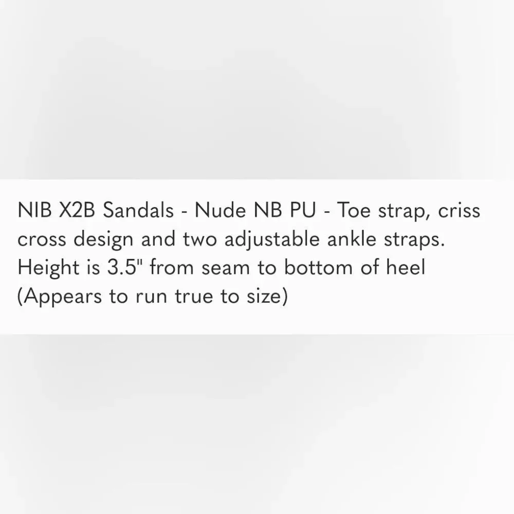 X2B block heel - Picture 5 of 9